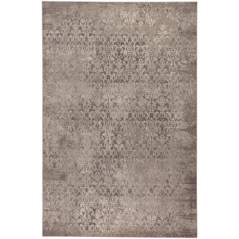 Metropolis-Victoria Oyster Rectangle Rug - 7\'10\" x 11\'10\"