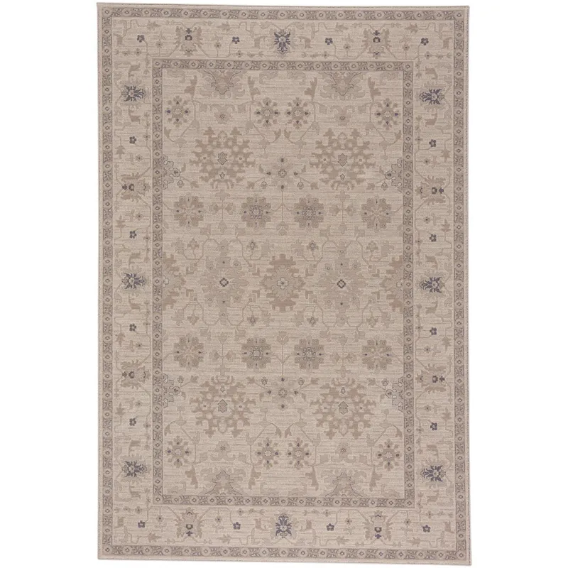 Metropolis-Ushak Bisque Rectangle Rug - 6\'7\" x 9\'10\"