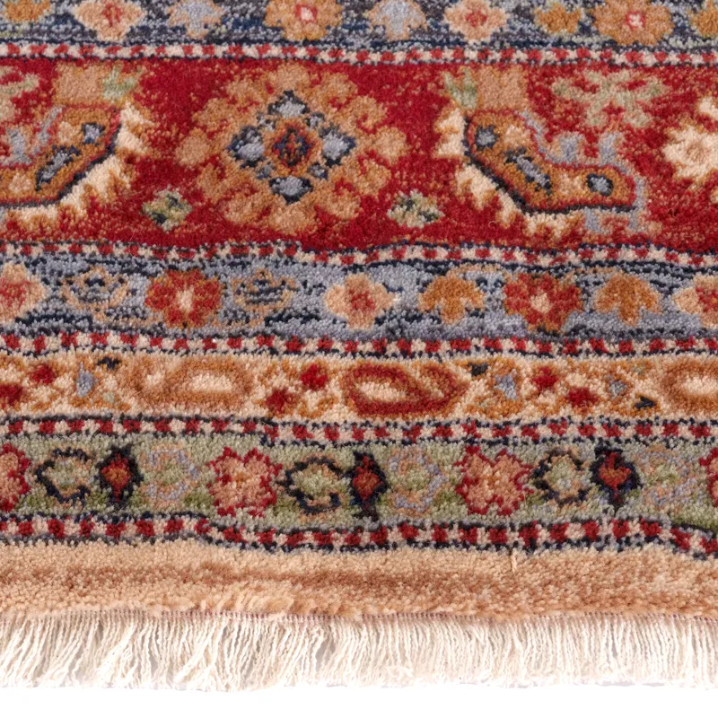 Lineage-Medallion Sand Rectangle Rug - 3\'11\" x 4\'11\"