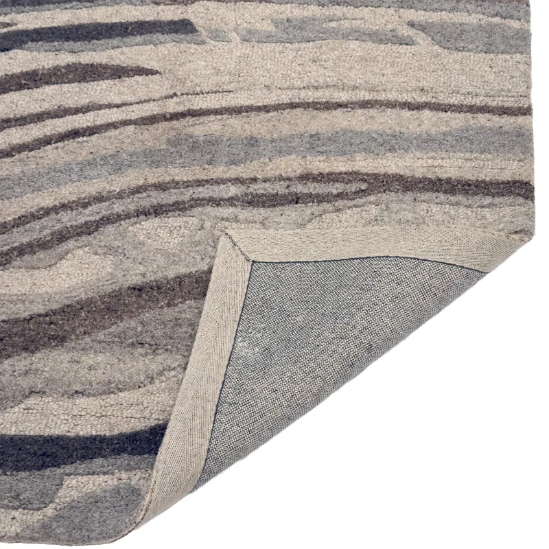 Waves Storm Rectangle Rug - 7\'9\" x 9\'9\"
