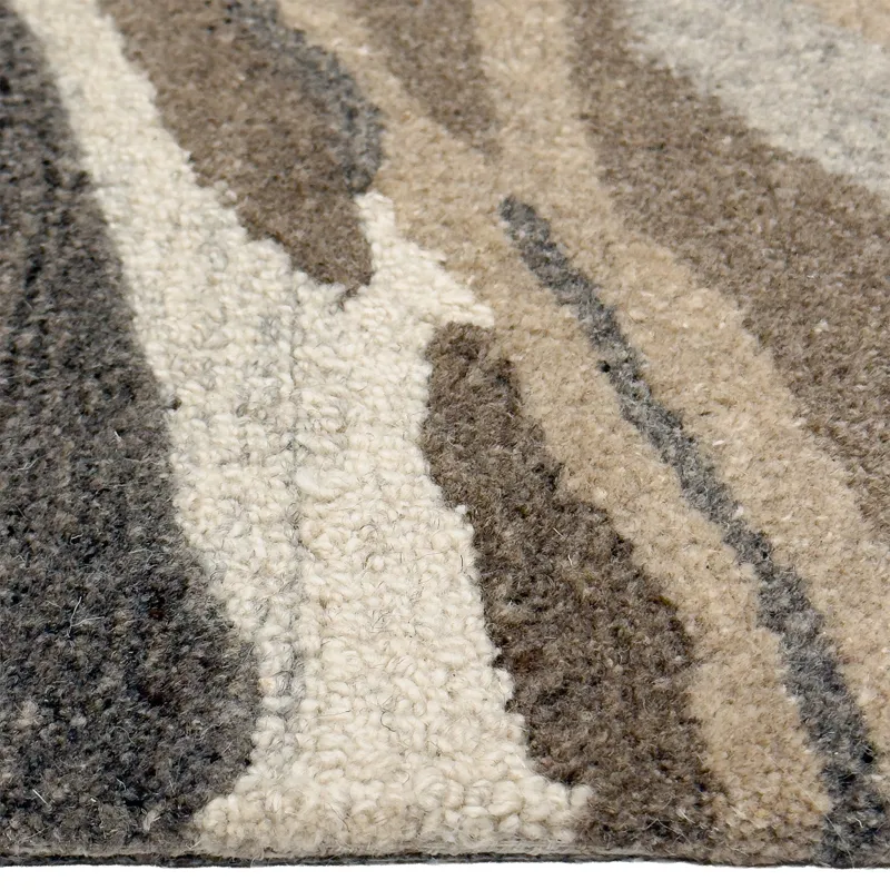 Waves Harbor Clay Rectangle Rug - 7\'9\" x 9\'9\"