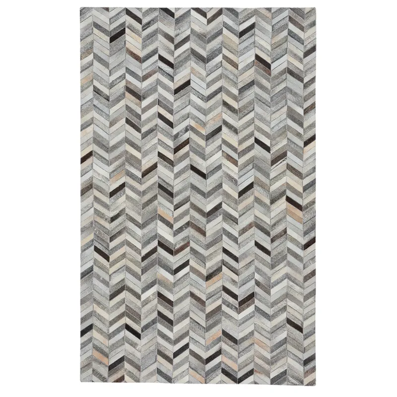 Laramie-Arrowhead Grey Multi Rectangle Rug - 8\' x 10\'