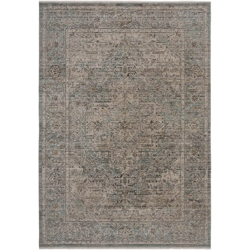 Zenith-Heriz Mist Rectangle Rug - 2\'7\" x 10\'7\"
