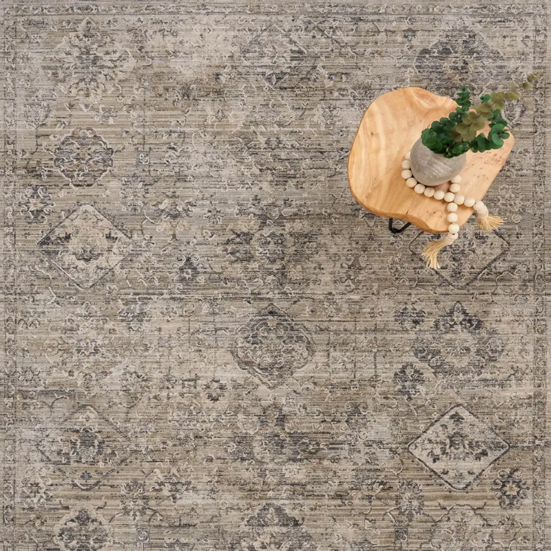 Zenith-Sarouk Glacier Rectangle Rug - 9\'6\" x 13\'1\"