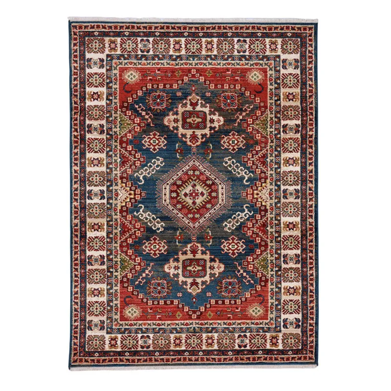 Landis-Kazak Century Blue Rectangle Rug - 3\'3\" x 4\'10\"