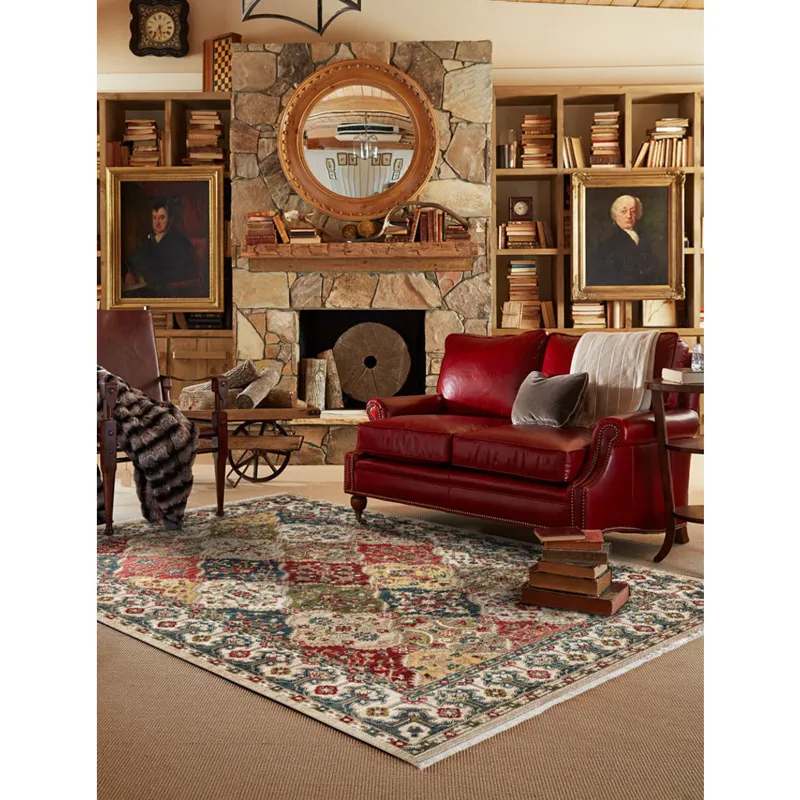 Landis-Panel Multi Rectangle Rug - 9\' x 12\'