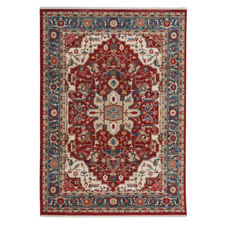 Alden-Medallion Classic Red Rectangle Rug - 3\'3\