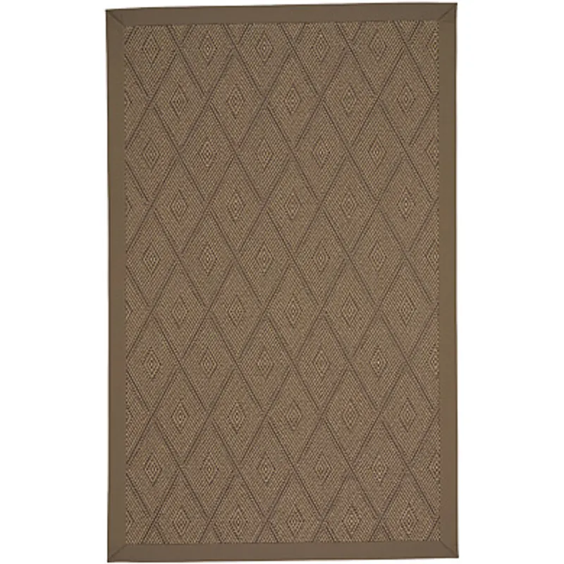 Savanna-Umber Canvas Cocoa Rectangle