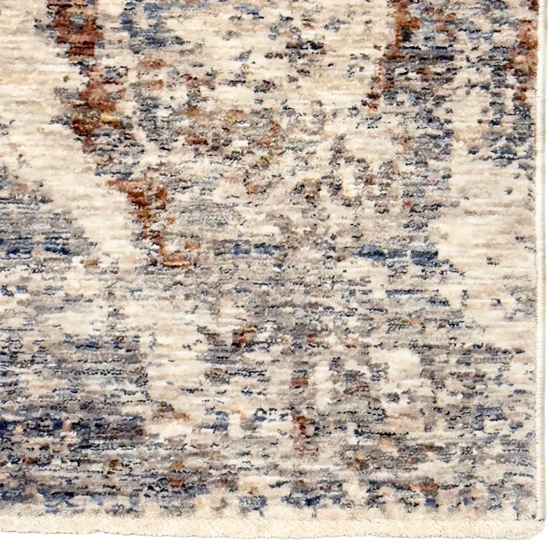 Galata-Abstract Shore Rectangle Rug - 9\' x 12\'5\"