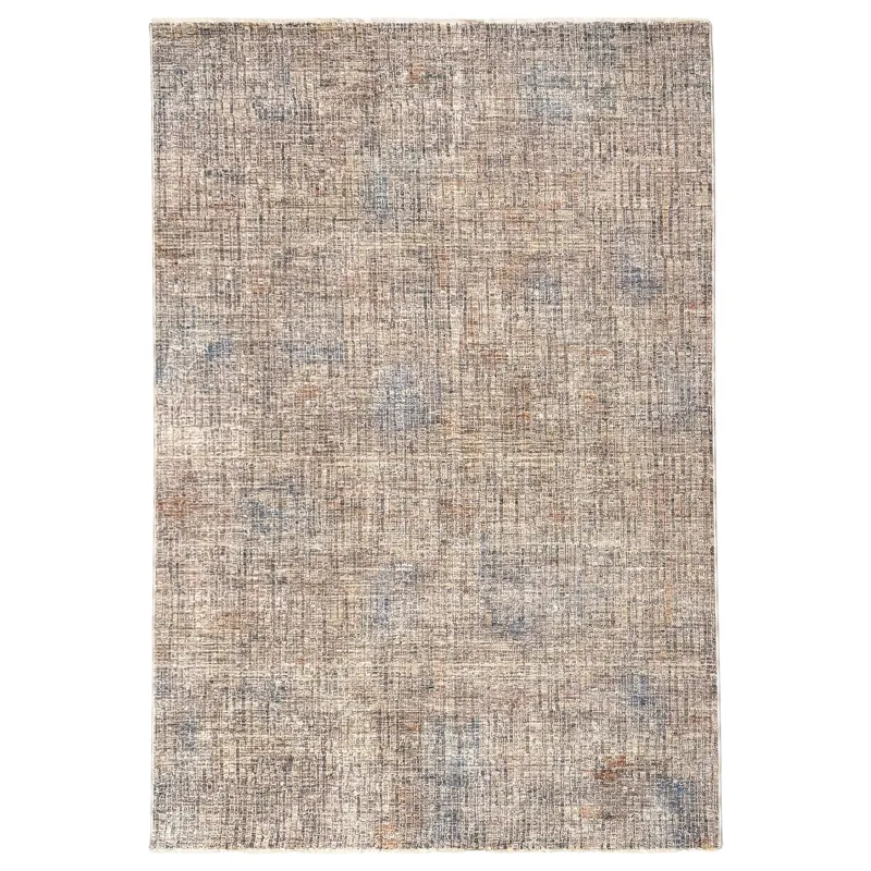 Galata-Abstract Sea Mist Rectangle Rug - 3\' x 9\'6\"