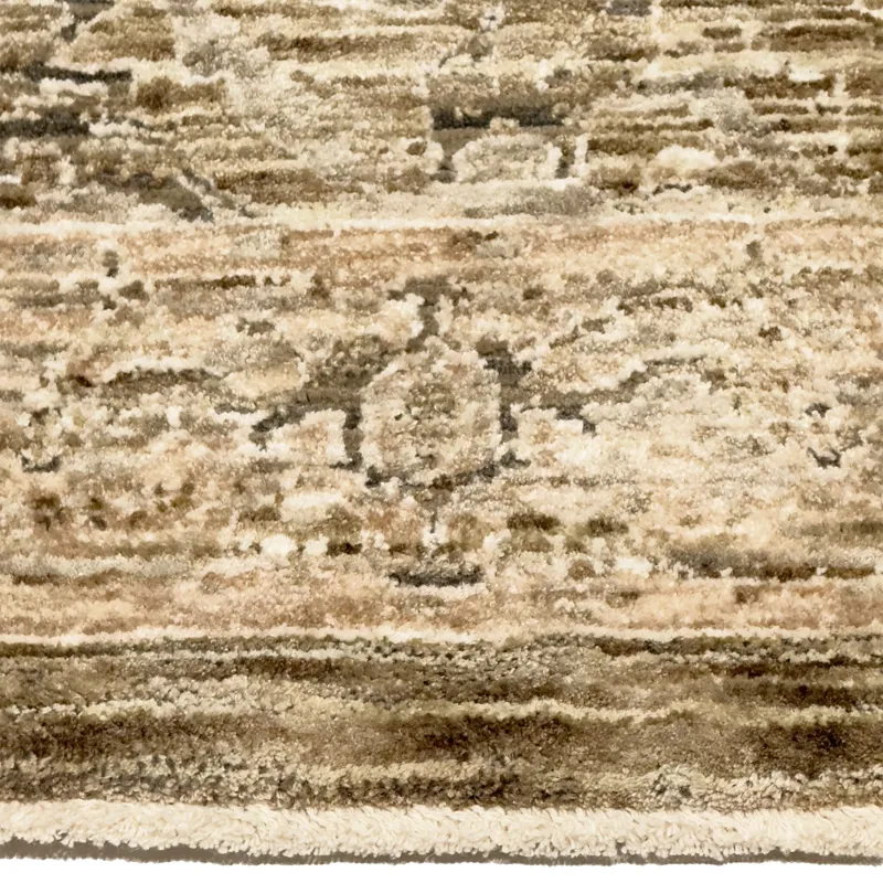 Galata-Heriz Moss Rectangle Rug - 3\' x 9\'6\"