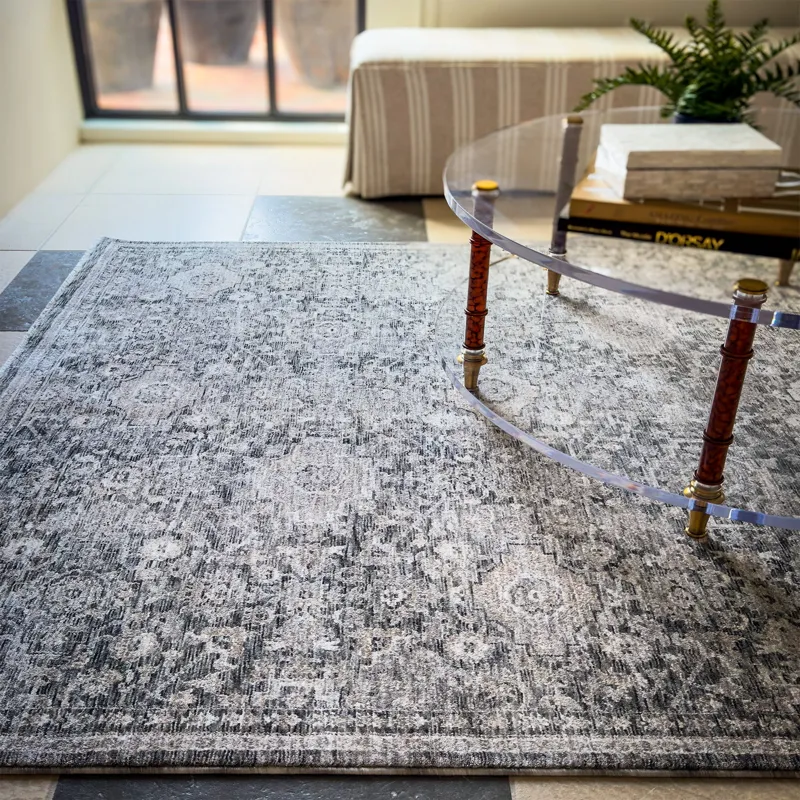 Galata-Keshan Shadow Rectangle Rug - 9\' x 12\'5\"