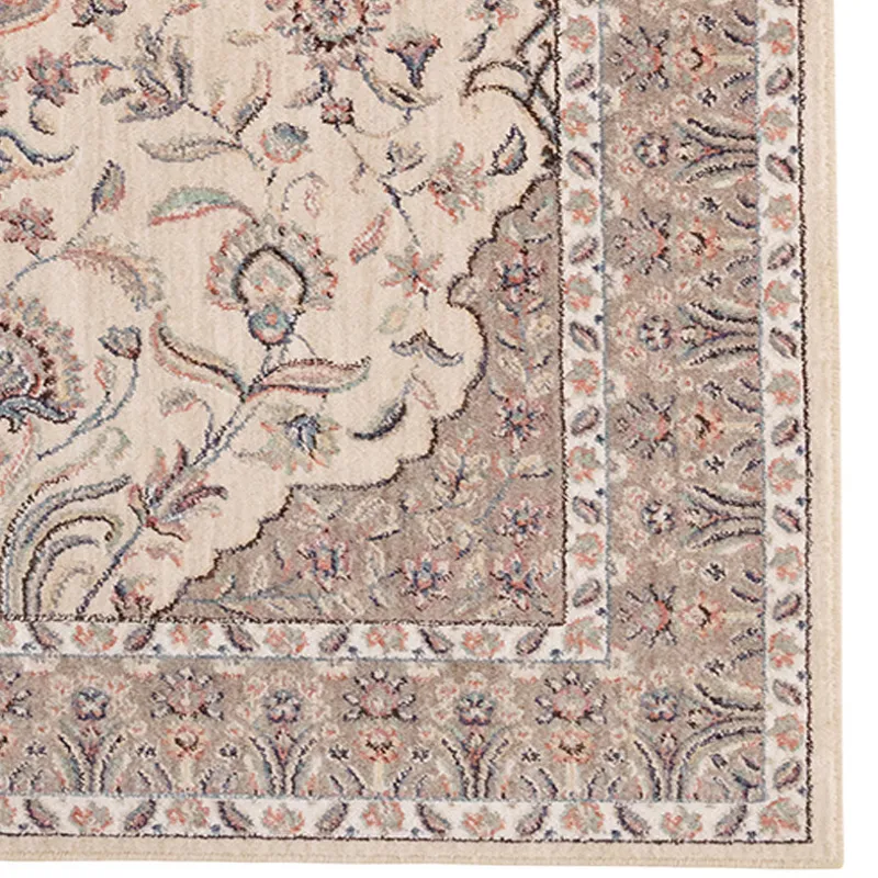 Bosphorus-Heriz Ivory Rectangle Rug - 3\'5\" x 5\'2\"