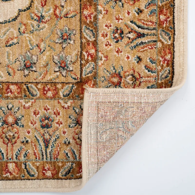 Bosphorus-Heriz Natural Rectangle Rug - 5\'3\" x 7\'10\"