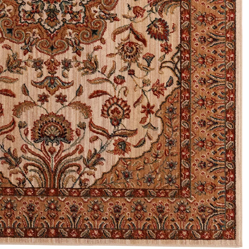Bosphorus-Heriz Natural Rectangle Rug - 5\'3\" x 7\'10\"