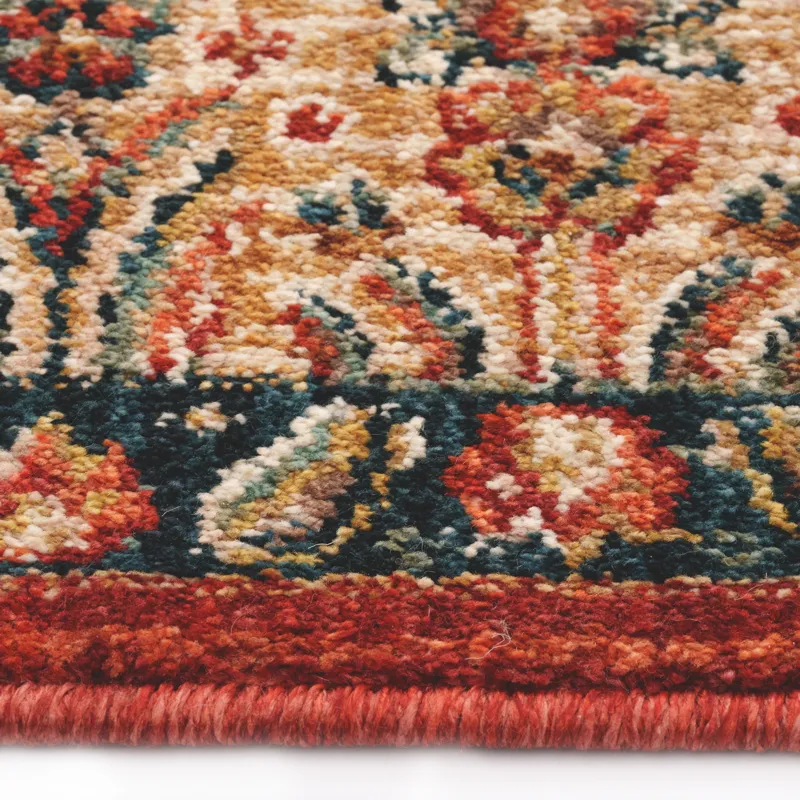Bosphorus-Heriz Rust Rectangle Rug - 5\'3\" x 7\'10\"
