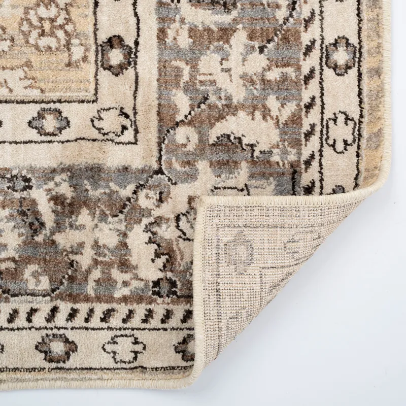 Bosphorus-Keshan Stone Rectangle Rug - 2\'1\" x 7\'10\"