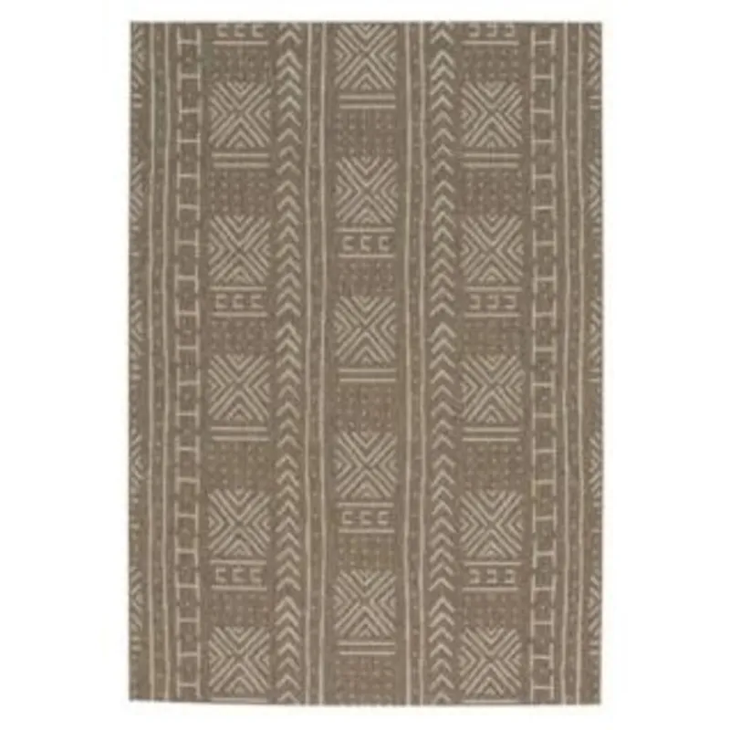Finesse-Mali Cloth Barley Rectangle Rug - 7\'10\" x 11\'10\"