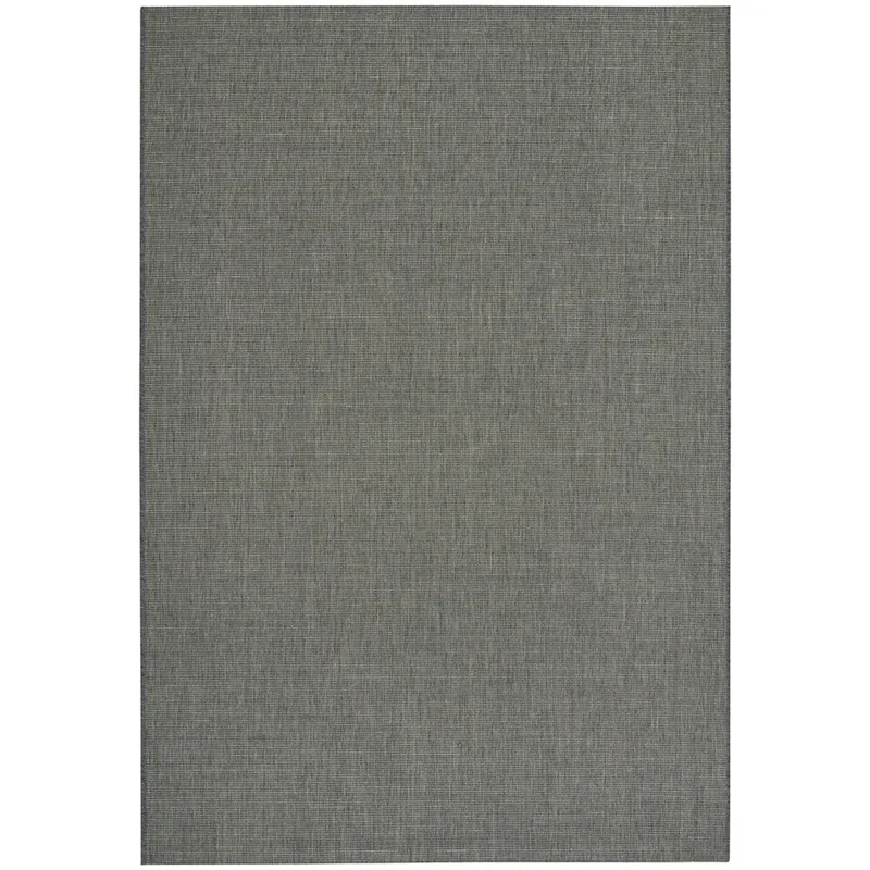 Weatherwise Charcoal Rectangle Rug - 7\'10\" x 11\'10\"