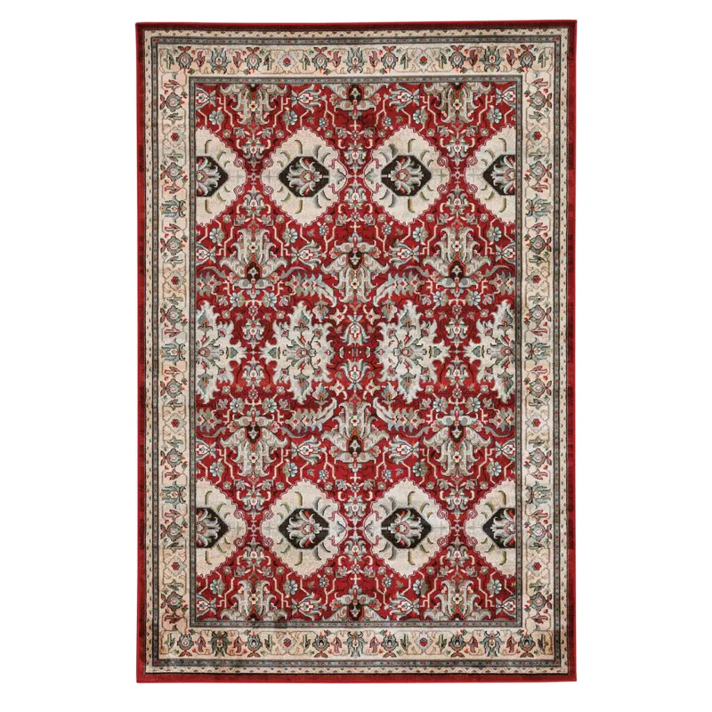 Taraji-Heriz Ruby Rectangle Rug - 8\'10\" x 12\'10\"