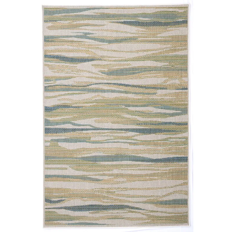 Captiva-Zuo Ocean Rectangle Rug - 7\'10\" x 10\'10\"