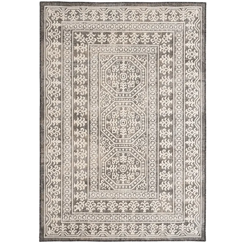 Retreat-Haven Umber Rectangle Rug - 7\'10\" x 10\'10\"