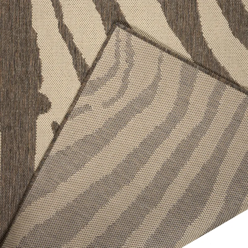 Cape Town Taupe Rectangle Rug - 5\'3\" x 7\'6\"