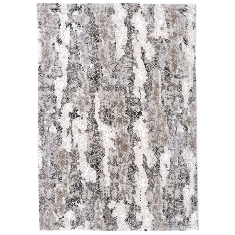 Manhattan-Chelsea Fog Rectangle Rug - 4\' x 6\'