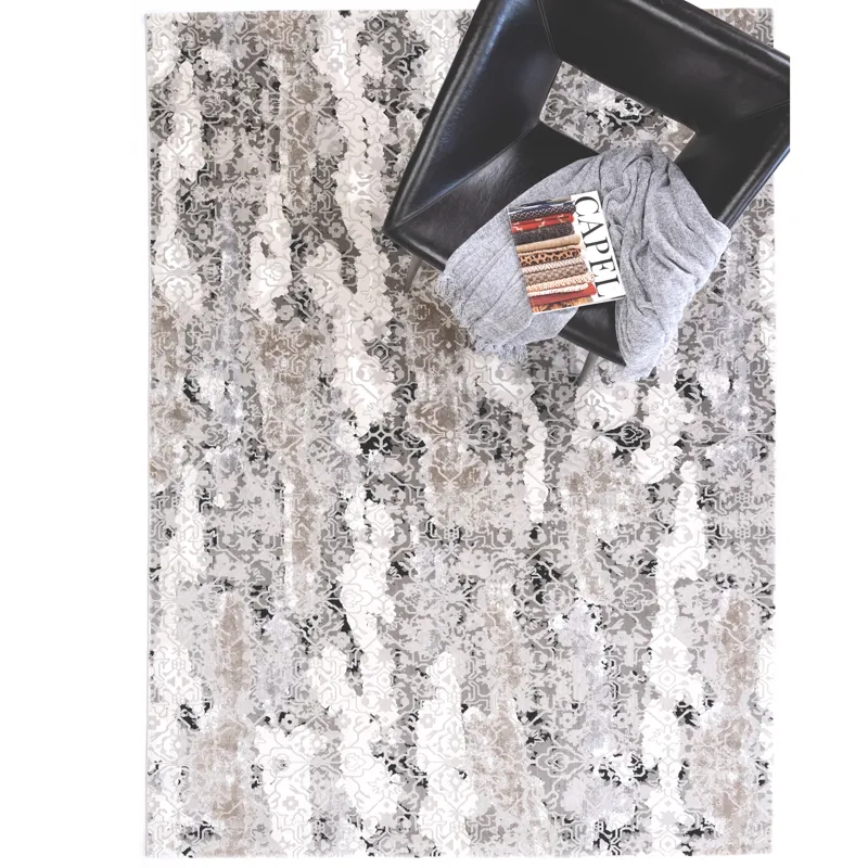 Manhattan-Chelsea Fog Rectangle Rug - 4\' x 6\'