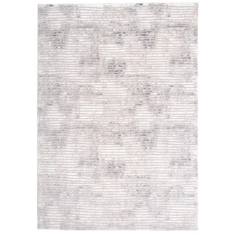 Manhattan-Gramercy Silver Rectangle Rug - 9\'2\" x 12\'1\"