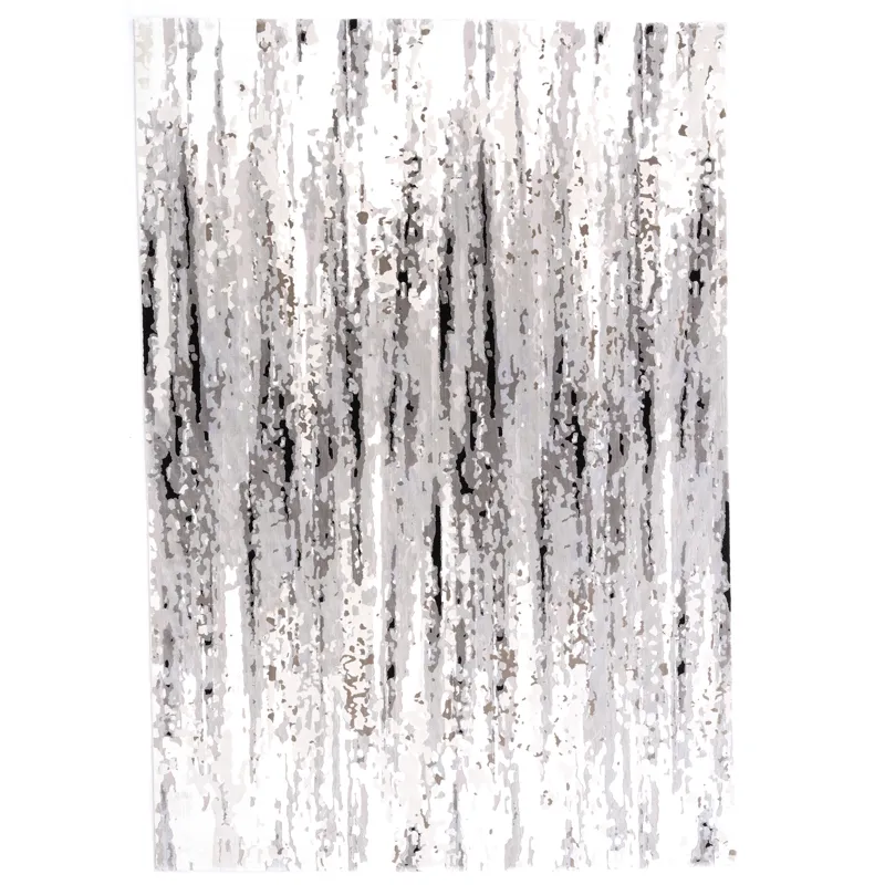 Manhattan-Soho Steel Rectangle Rug - 4\' x 6\'