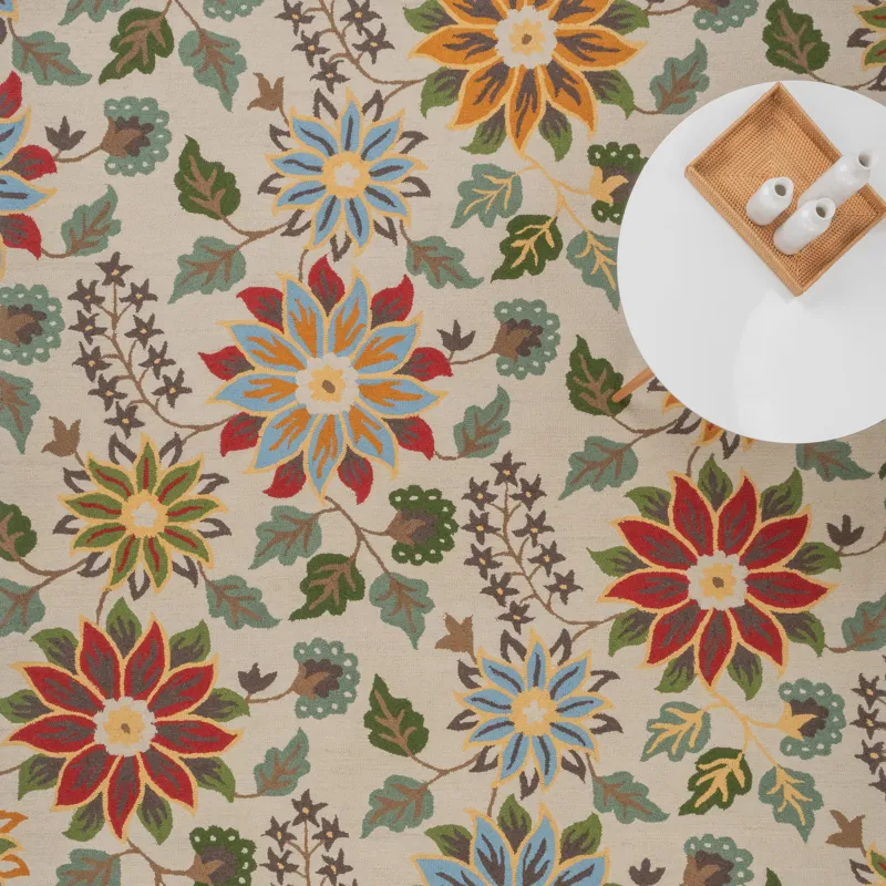 Jardin Fiesta Rectangle Rug - 8\' x 10\'