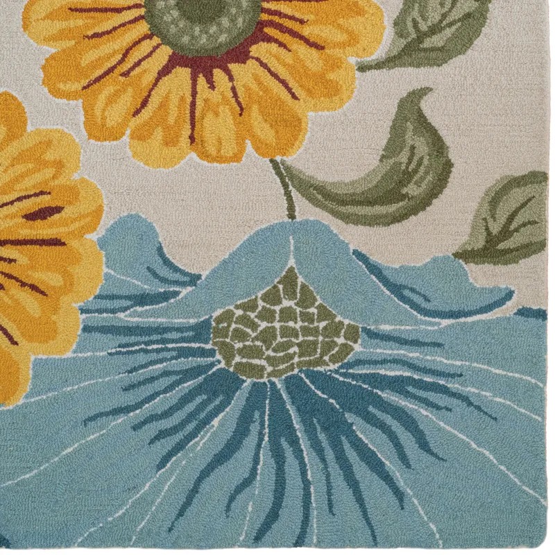 Jardin Multi Rectangle Rug - 5\' x 8\'