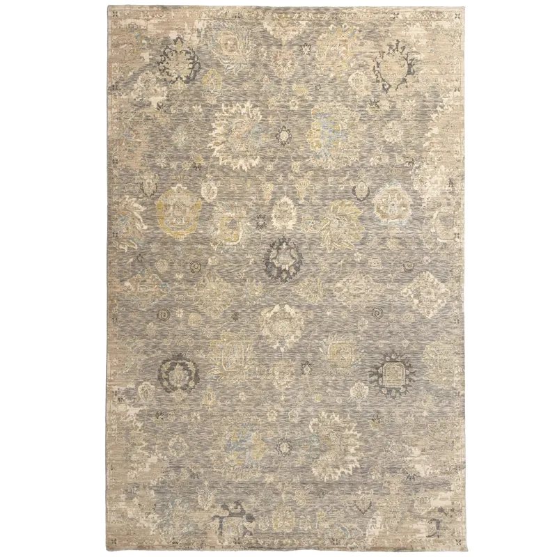 Manor Earl Grey Rectangle Rug - 5\' x 7\'6\"