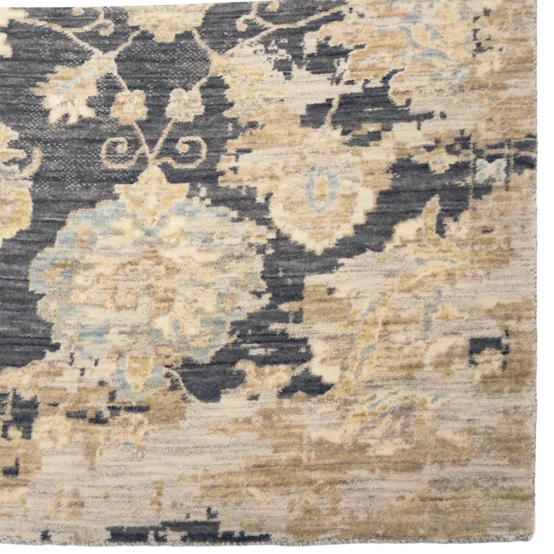 Manor Pewter Rectangle Rug - 7\'9\" x 10\'9\"