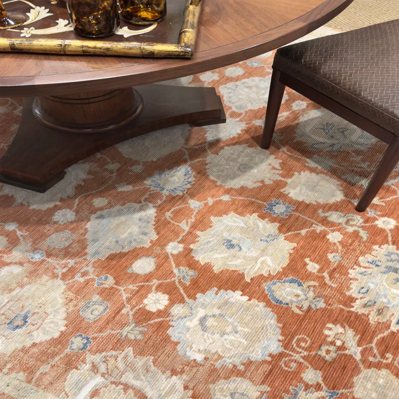 Manor Brick Rectangle Rug - 5\' x 7\'6\"