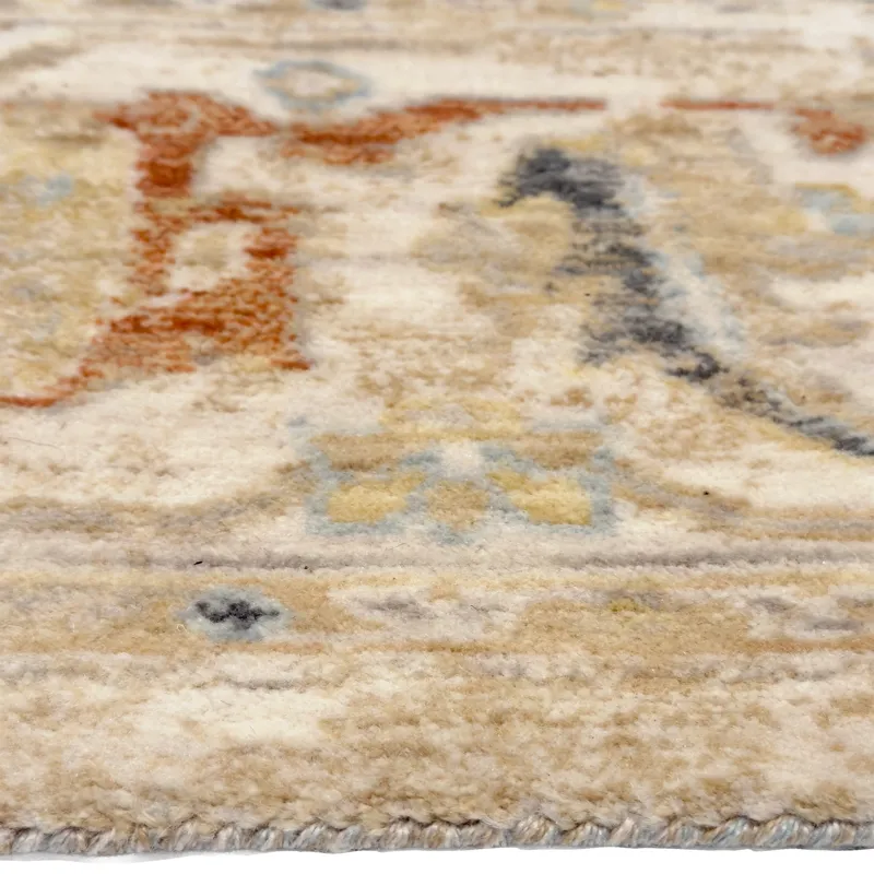 Manor Taupe Rectangle Rug - 5\' x 7\'6\"
