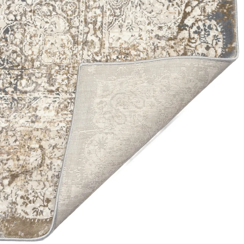 Ives Silver Rectangle Rug - 5\'3\" x 7\'10\"