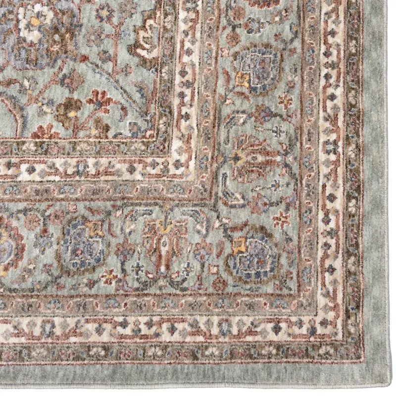 Summerfield Seafoam Rectangle Rug - 5\'3\" x 7\'10\"