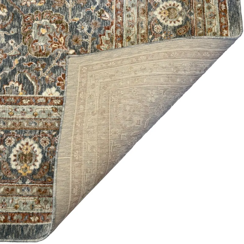 Summerfield Soft Azure Rectangle Rug - 2\'6\" x 8\'6\"