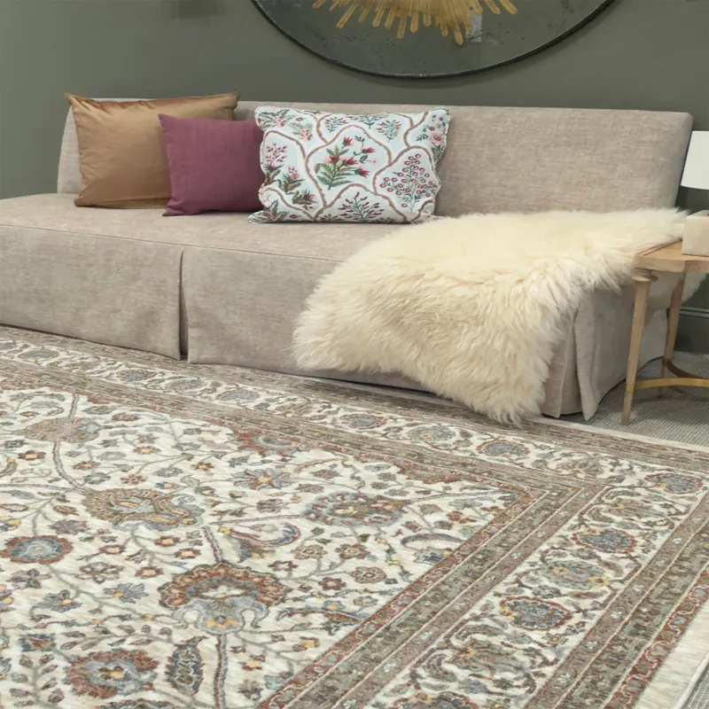 Summerfield Ivory Mist Rectangle Rug - 2\'6\" x 8\'6\"