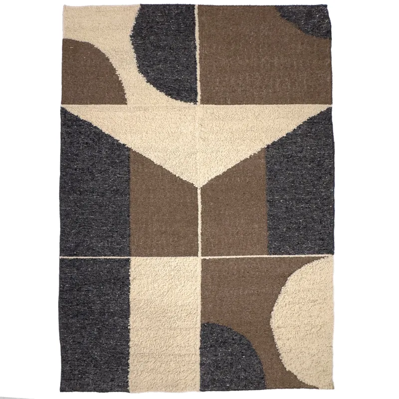 Rabat Wood Rectangle Rug - 9\' x 12\'