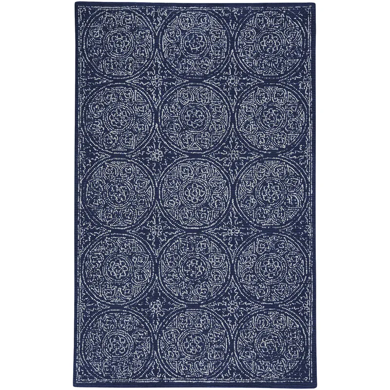 Callista Navy Rectangle Rug - 8\' x 10\'