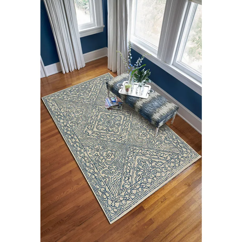Callista Cream Rectangle Rug - 9\' x 12\'