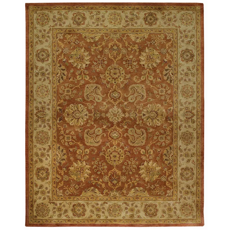 Velvet-Ushak Coral Rectangle Rug - 2\' x 3\'