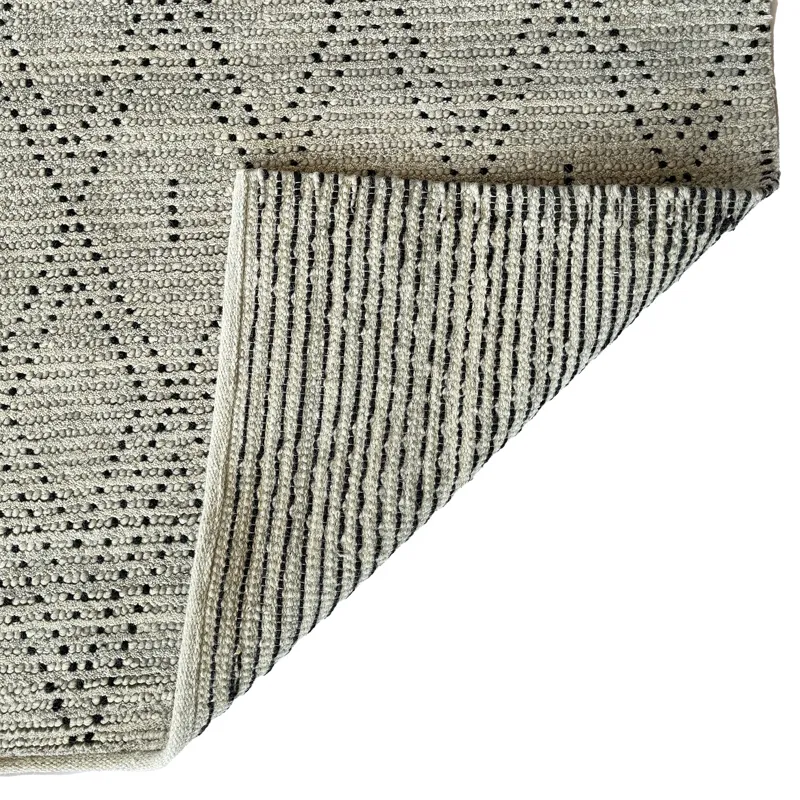 Geometrics Gray Rectangle Rug - 7\'9\" x 9\'9\"