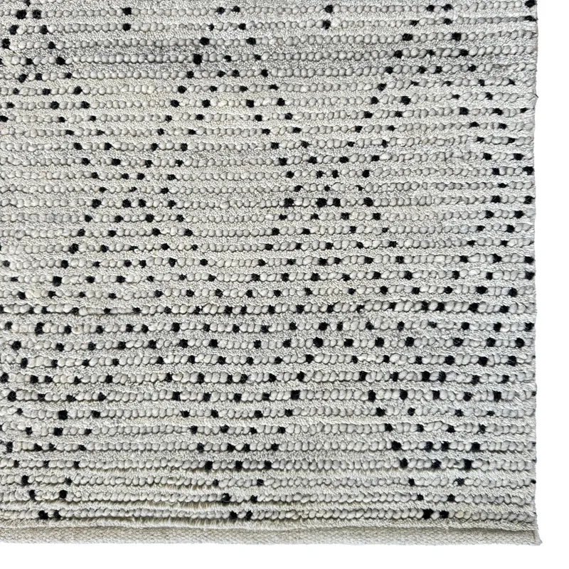 Geometrics Gray Rectangle Rug - 7\'9\" x 9\'9\"