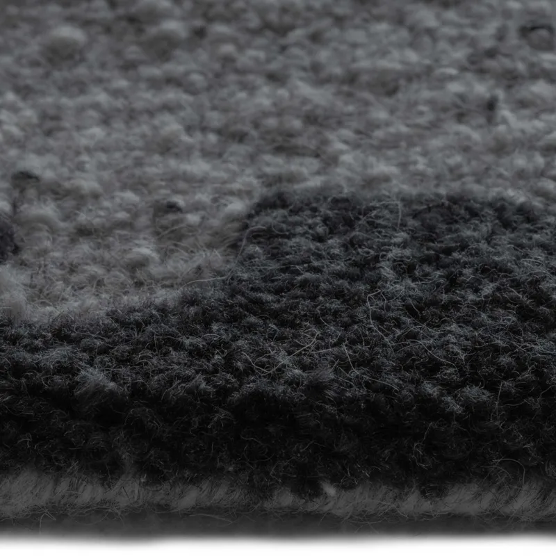Criss-Cross Graphite Rectangle Rug - 9\' x 12\'