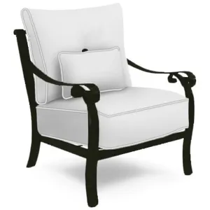 Cushioned Lounge Chair With/One Kidney Pillow