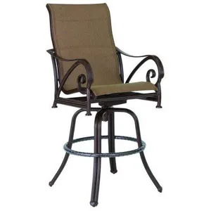 High Back Swivel Bar Stool